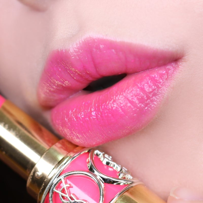 입생로랑 루쥬 볼립떼 샤인 49 로즈 생 제르망 발색 물먹은핑크♥ : 네이버 블로그