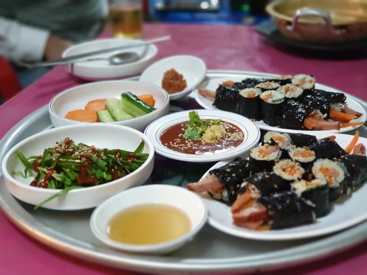  [객사/객리단길 맛집] 돌문어와 초장찍어먹는 김밥 맛집 전주 객사 초장집