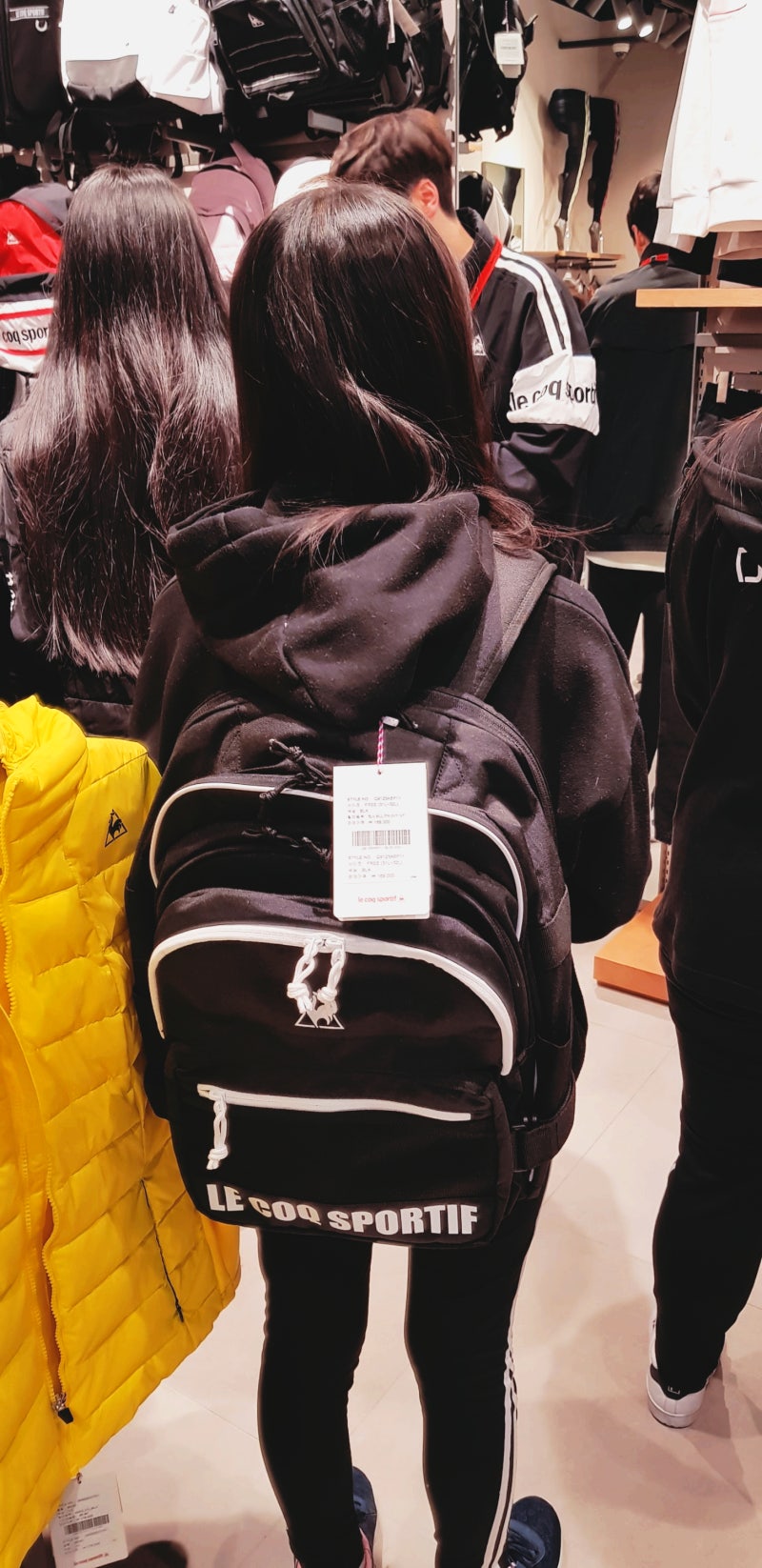 중학교 입학 선물 : 중학생 여자 가방 추천★ le coq sportif(르꼬끄 스포르티브)