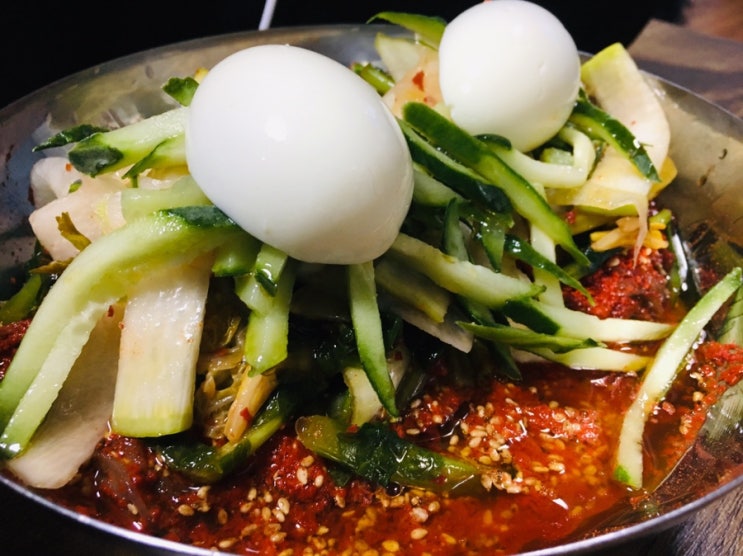  [금호역/ 금남시장 맛집] 금호동 명물 고향냉면 보리밥집 비빔냉면 먹고 왔어요~