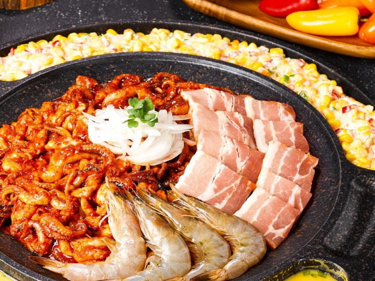  제주시 삼화 중독성강한 쭈꾸미맛집 만두무료쿠폰!