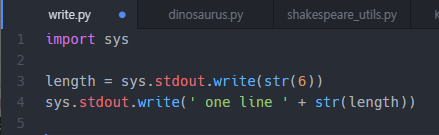 Python sys.stdout.write() : 네이버 블로그