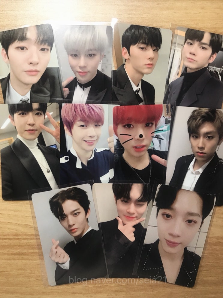  워너원 위드드라마 굿즈 후기