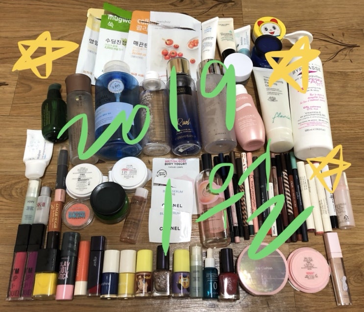  Empties : 2019년 1월의 공병 & 버림