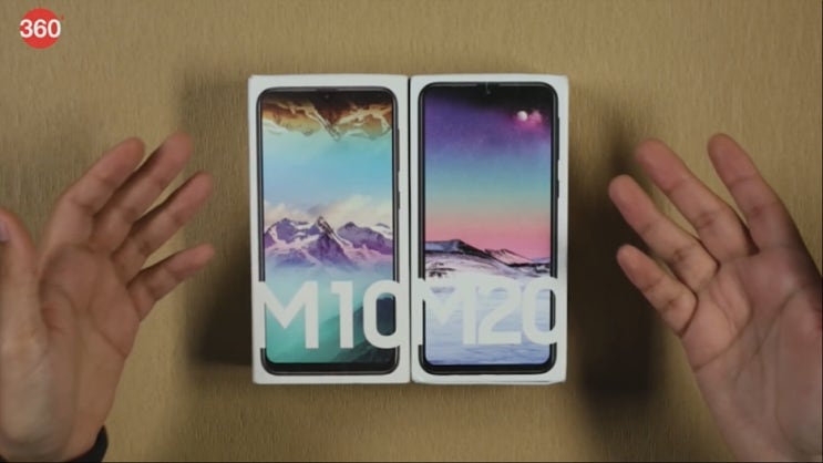  삼성 보급형 갤럭시 M10과 M20
