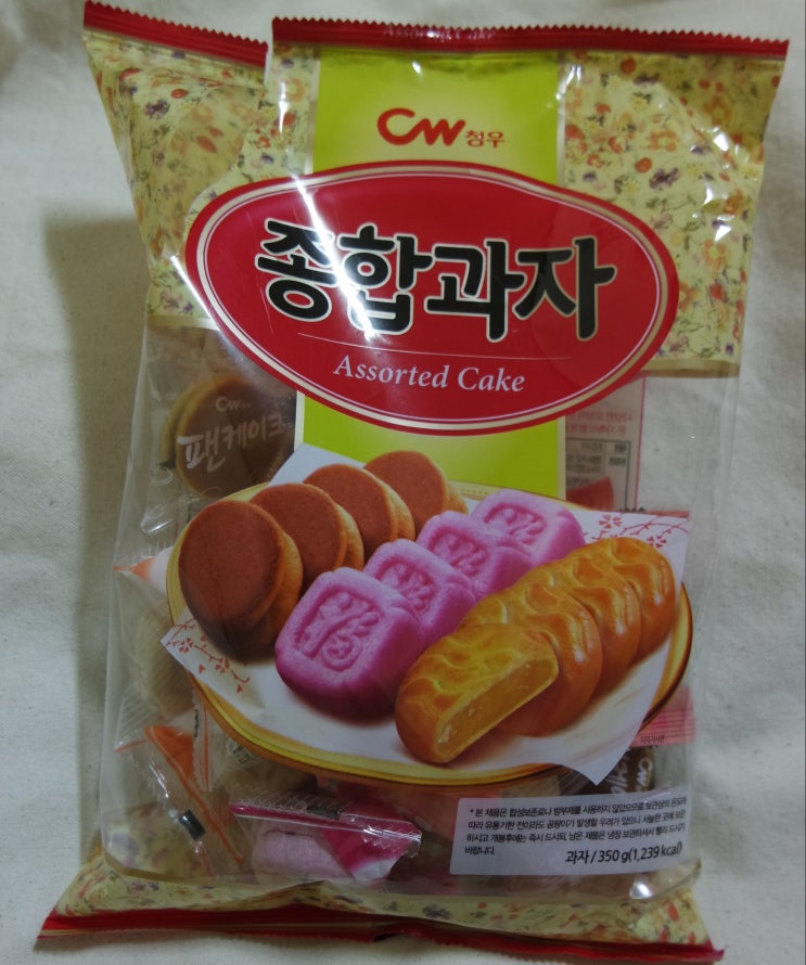  [주전부리] 청우식품 종합과자 후기, 청우 모나카, 청우 팬케이크, 청우 사과랭, 옛날과자 후기