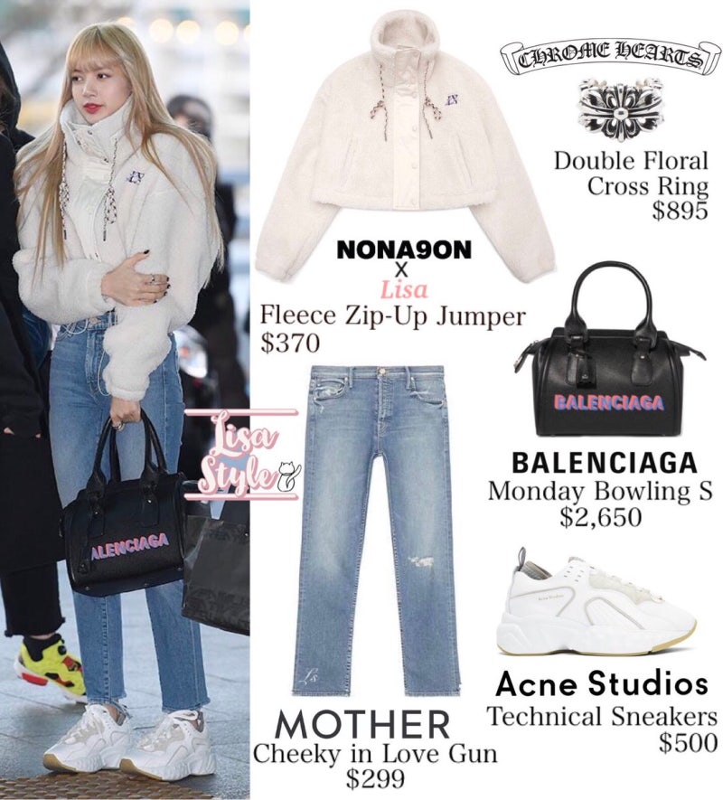 blackpink's style on X: 180808 ICN #LISA #BLACKPINK