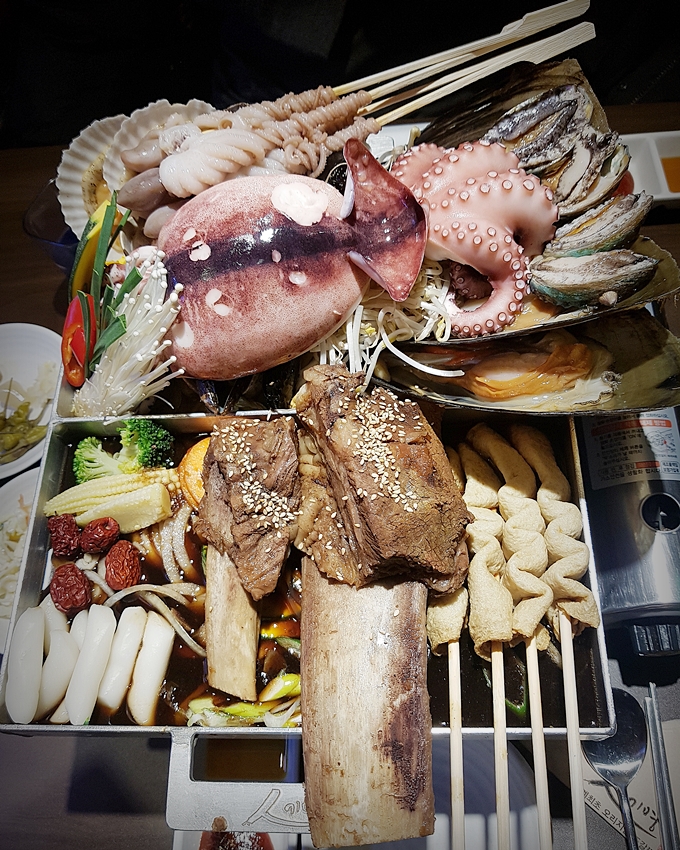  공덕동 맛집 인기명 마포점에서 장모님 생신 축하를 위한 가족식사