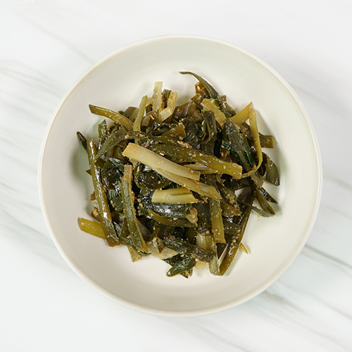  태백산 두메부추 볶음