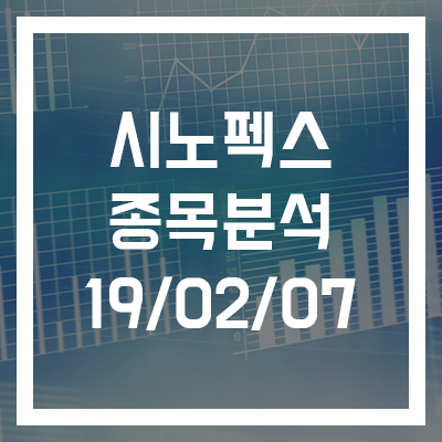 [시노펙스 종목분석] 19년 02월 07일