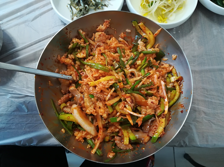  송대관도 다녀간 맛집 완도 낙지회무침