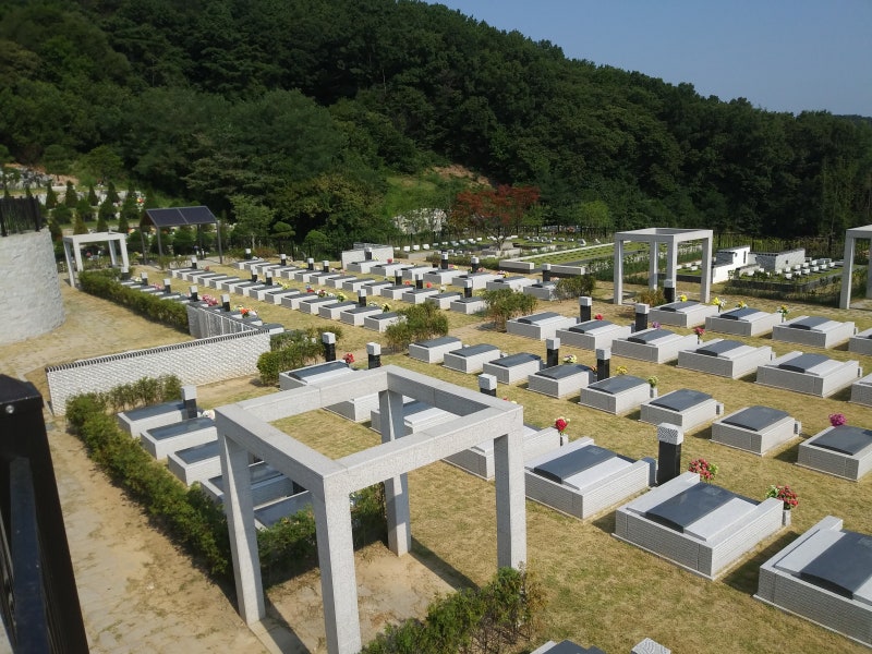 장례방법과 사설묘지의 종류