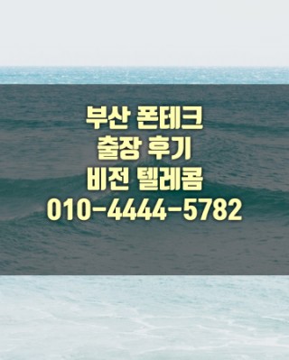  [부산폰테크]출장리얼후기/통신연체자 대납 개통