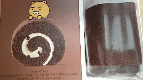  파리바게트 롤 듀엣 롤 케익 선물 받았어요 세상에나 마상에나 자나자나 너무 맛있자나