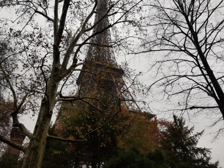서유럽 패키지 D+3 : 프랑스 여행 #1 / 프랑스를 가다 / 낭만의 도시 파리 / 비오는 날의 에펠탑