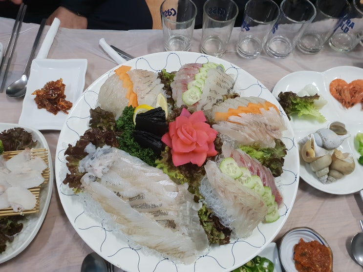 직원들과 동해 여행