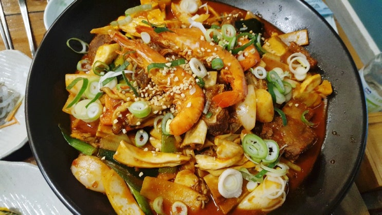  구리 토평동 맛집 만송골에서 매운소갈비찜