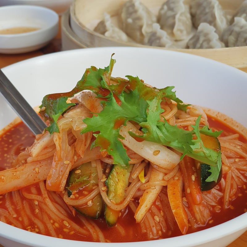 한고은 국수집 인덕원 비빔국수