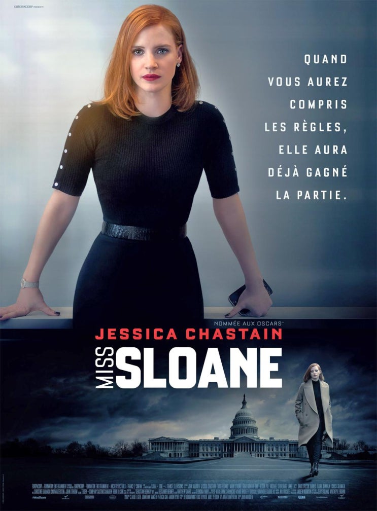  [영화] 최고의 로비스트, 미스 슬로운(Miss Sloane) (결말O)