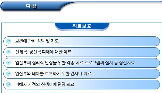 다문화가족 가정폭력상담소 및 보호시설 이용