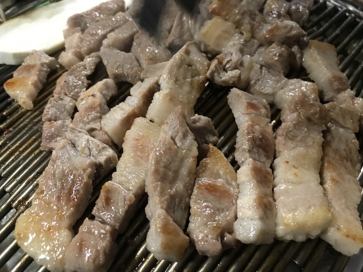  [진주시내장대동고기집]꿀꿀이연탄구이, 신선한 채소와 생고기가 맛있는 맛집