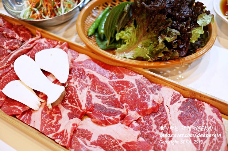  성남 태평동 맛집 : 명가일번지 정육식당에서 소고기 한마리 먹었어요.