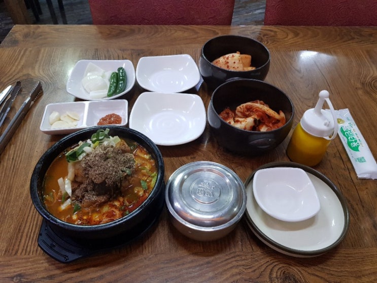  부평시장역 뼈해장국 혼밥 맛집, 신의주찹쌀순대