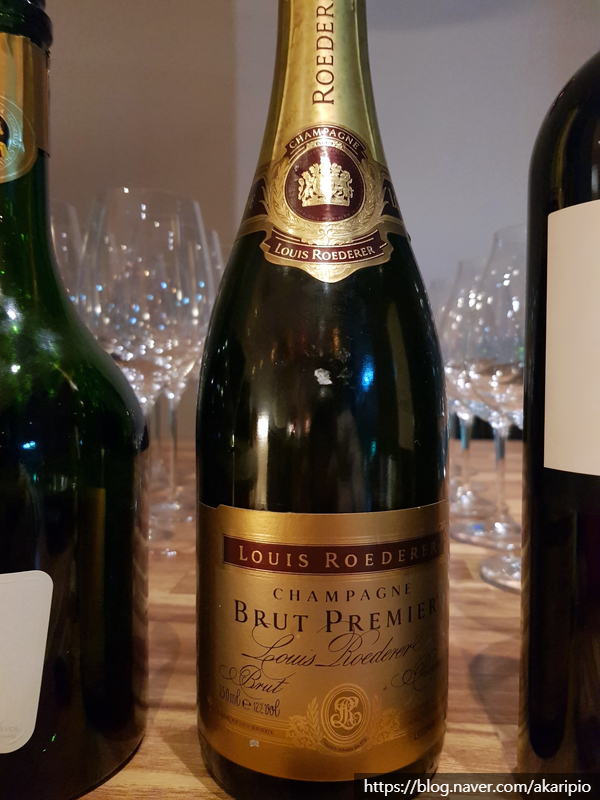  Champagne Louis Roederer, Brut Premier, NV (old label) (샹파뉴 루이 로드레 / 뢰더러, 브륏 프리미에)