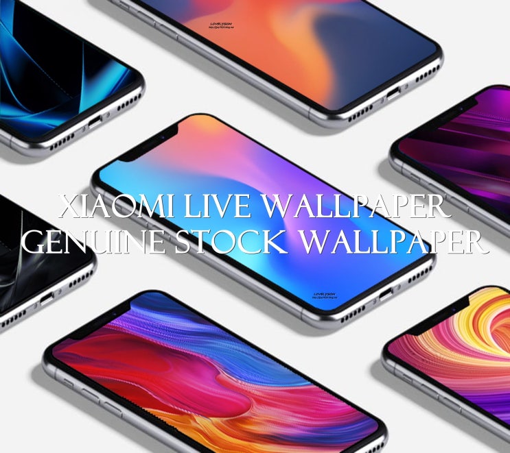 갤럭시 S9 플러스 배경화면 [XIAOMI LIVE WALL] GENUINE STOCK WALLPAPERS