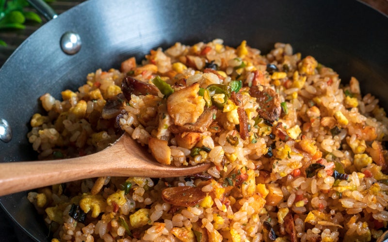 닭가슴살 볶음밥 만들기 소스도 취향에 따라 2