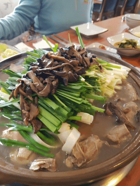  구미봉곡동맛집 천지랑놀자! 능이버섯오리백숙