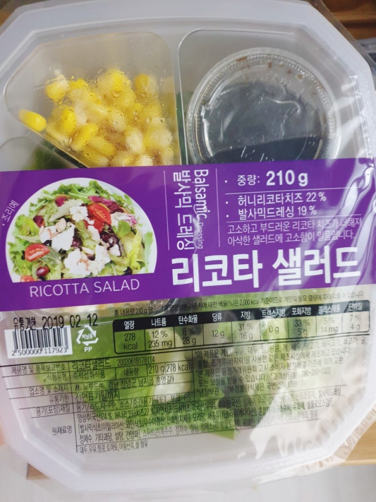 리코타샐러드(뉴푸드)