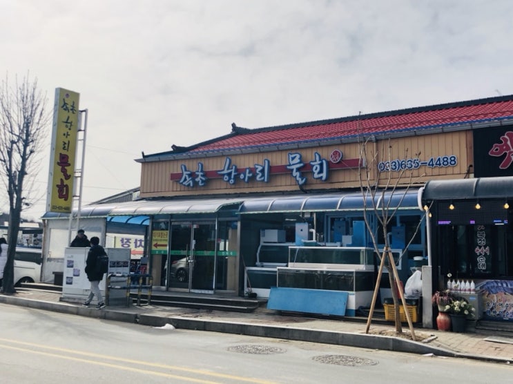  속초 여행 항아리물회 뇸뇸뇸