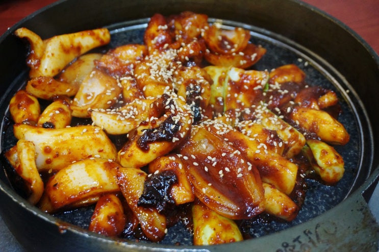  조가네갑오징어 갑오징어불고기