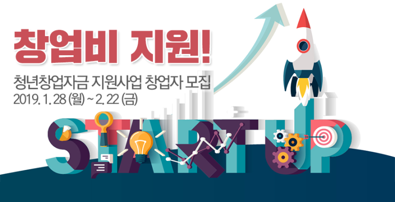 창업비 지원! 청년창업자금 지원사업 창업자 모집