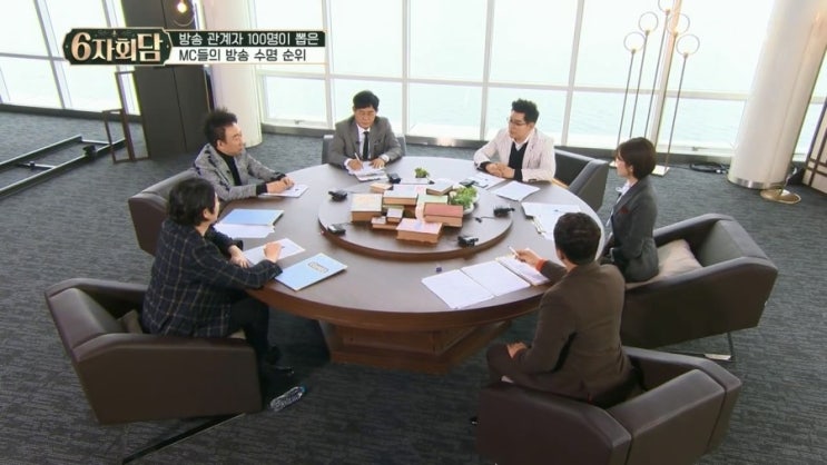  이경규, 김희철 MC들의 방송수명 예측 결과?! in 6자회담 