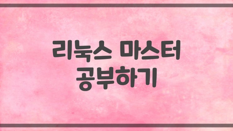  [ 리눅스 마스터 ] 리눅스 프로세스 관리 / 프로세스 우선순위 관리 / 프로세스 실행관리 / yum repository 저장소 관리 ( 명령어 사용법 )