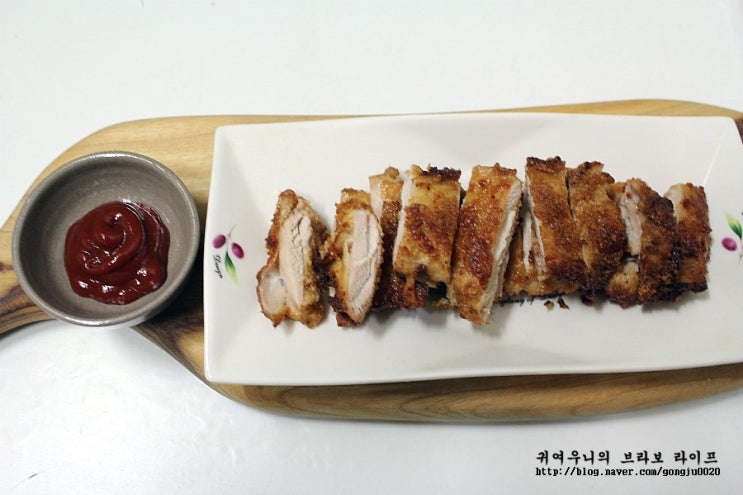  자이글 롤링쿡스로 겉바속촉 치킨까스 완벽해요^^