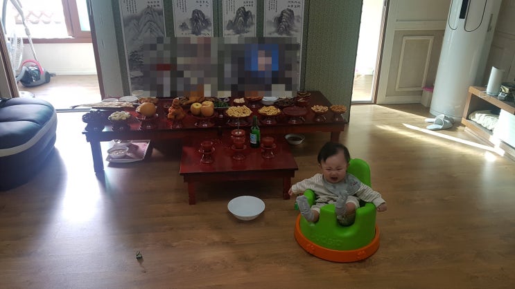  육아일기 180일 - 설날에 새배를 해요!
