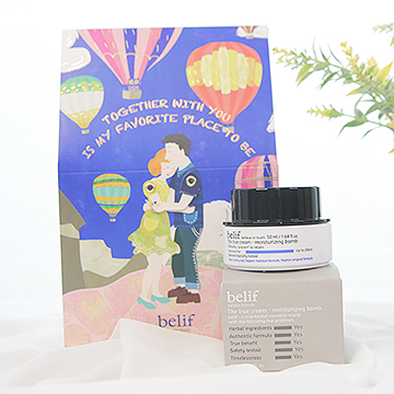  빌리프 belif 1등 보습크림 2월 14일 남친을 위해 준비했어요!