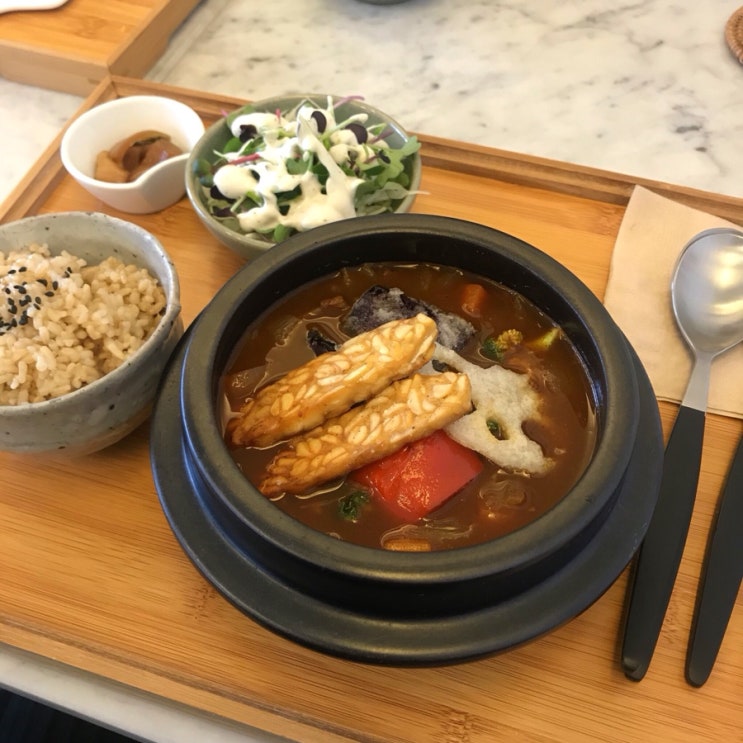  [서촌 비건] 소이로움 비건 타르트, 비건 카레 추천