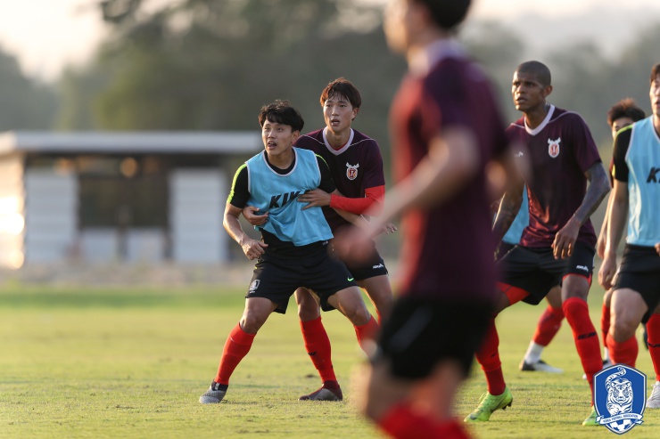 2019 U-22 축구 국가대표 태국 전지훈련 선수명단 연습경기 경기결과