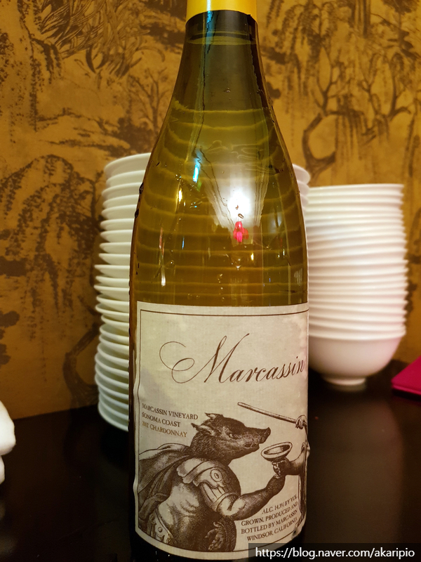  Marcassin Estate, Marcassin Vineyard Chardonnay, Sonoma Coast, 2002 (마르카상 (마커신) 이스테이트, 마카상 빈야드 샤도네이)
