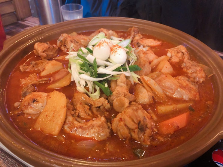  성남 데이트 도비네 꽃도리탕 존맛탱구리