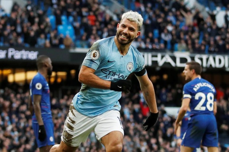  'EPL 역대 최다 해트트릭' 아구에로, 첼시전 역사를 쓰다.