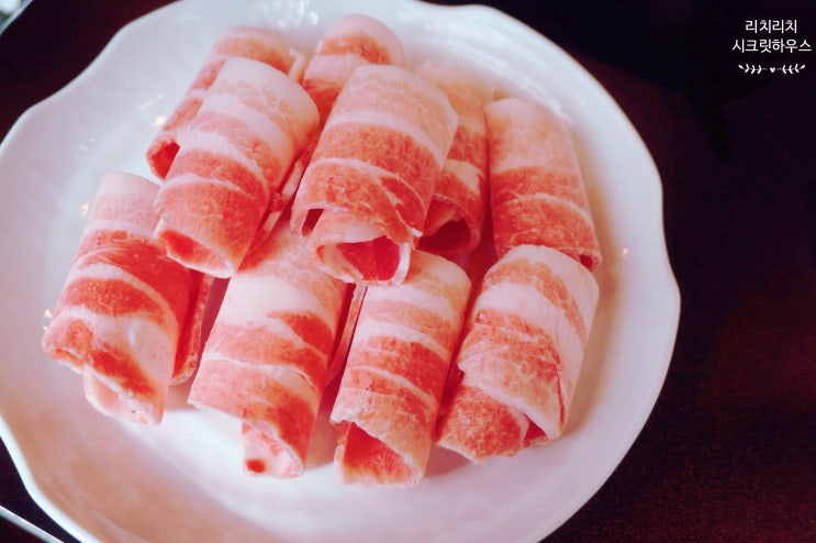  분당 수내역 냉삼 맛집  해방삼겹살 냉삼겹살 밀푀유전골