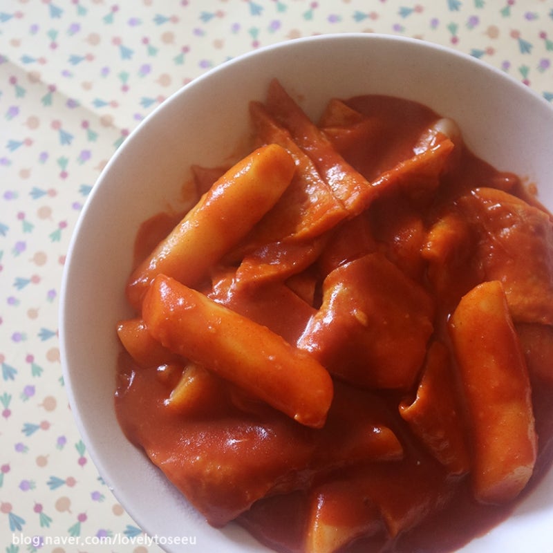 엑소 찬열 떡볶이 존맛 레시피 맞쟈나
