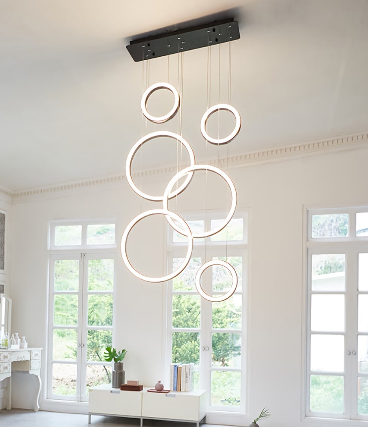  버블 원형 LED180W 펜던트 A형 대형조명 로비조명 호텔로비조명 모텔로비조명 인테리어조명 원형디자인조명 복층조명