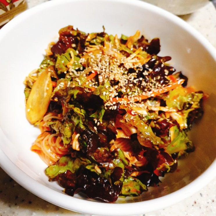  비빔국수만들기/팔도비빔장