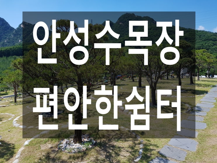  안성수목장 참~좋은 수목장 이내요~